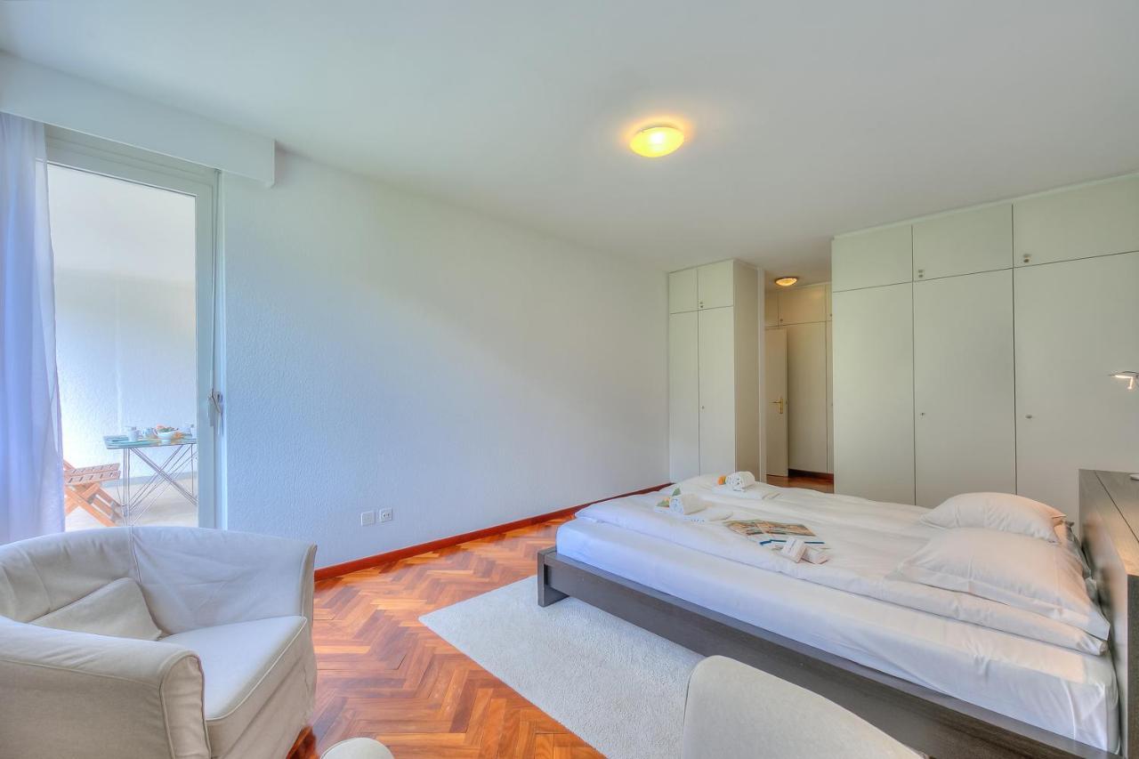 Residenza Parco Carona - Happy Rentals ลูกาโน ภายนอก รูปภาพ