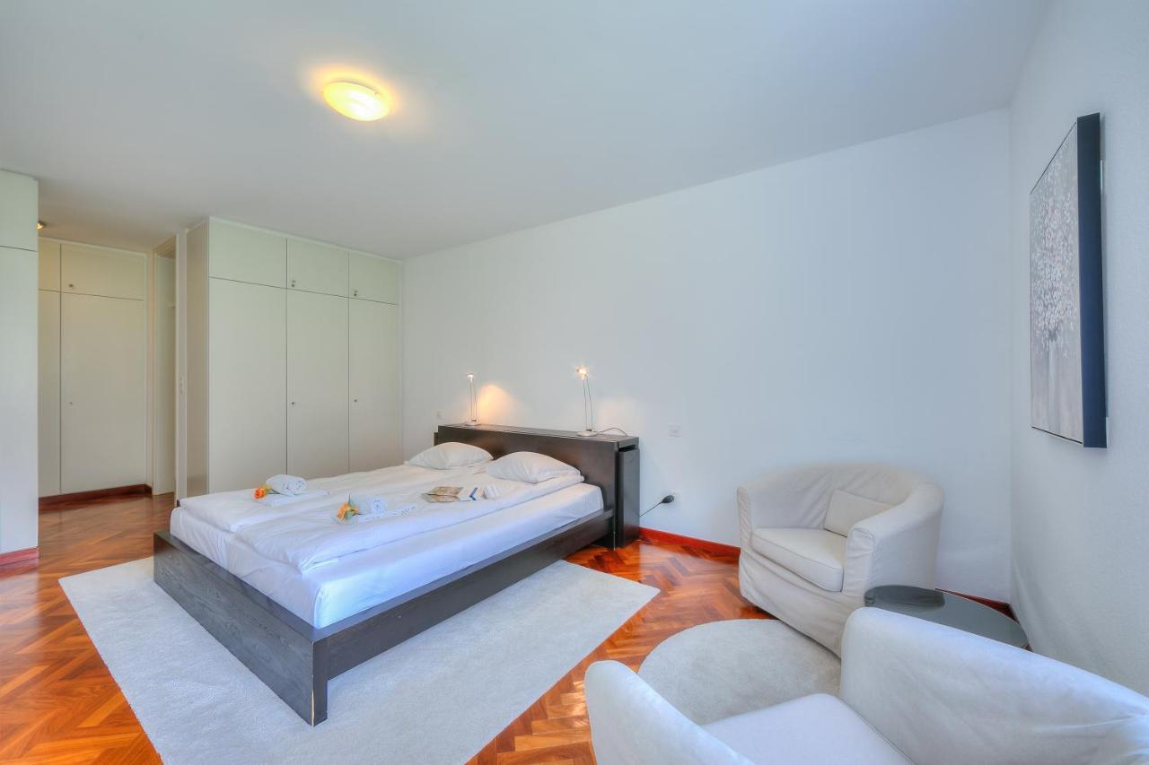 Residenza Parco Carona - Happy Rentals ลูกาโน ภายนอก รูปภาพ