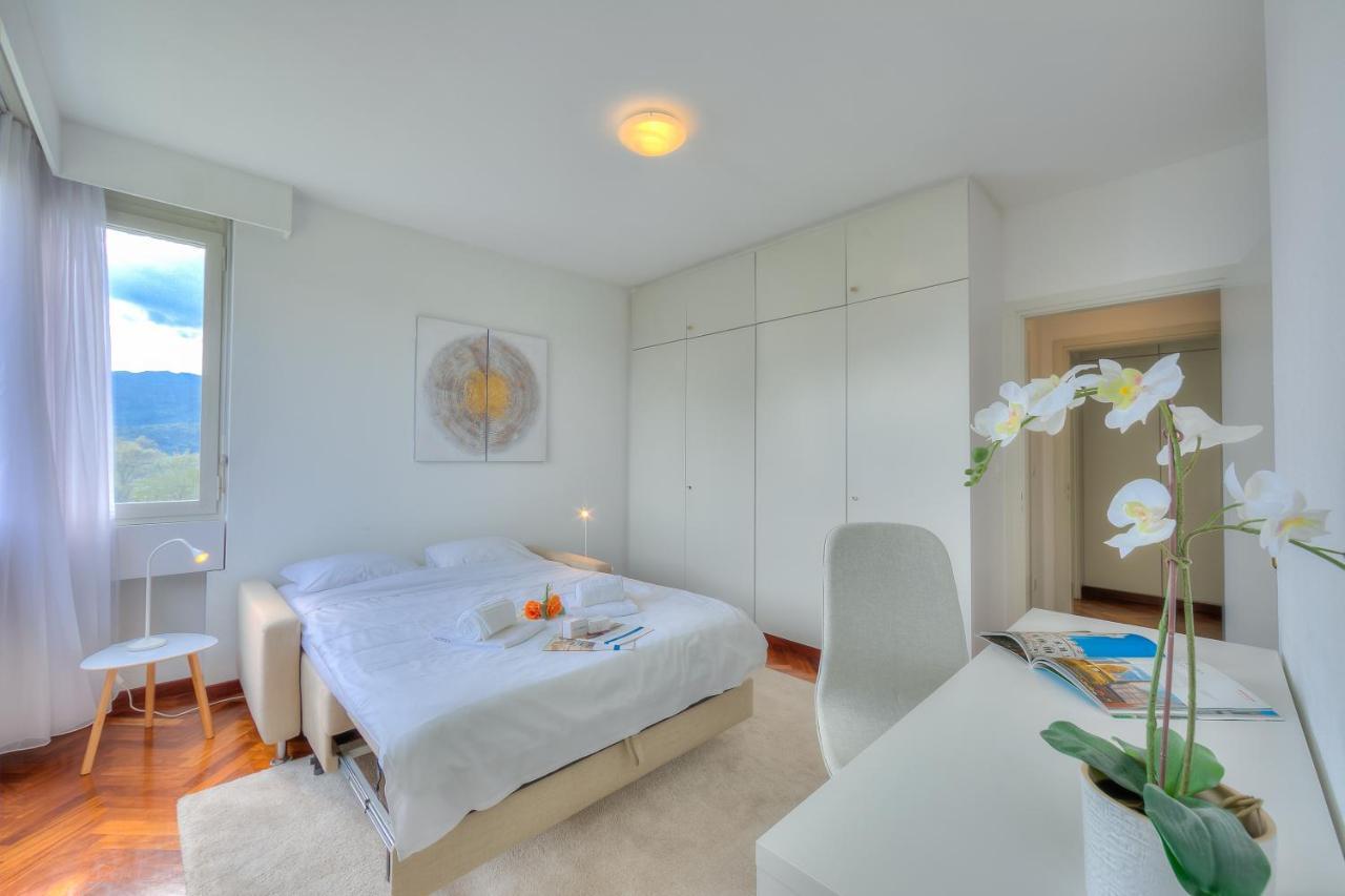 Residenza Parco Carona - Happy Rentals ลูกาโน ภายนอก รูปภาพ